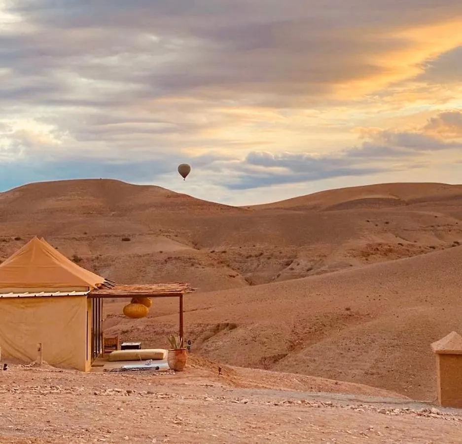 *** Luxury tent Agafay Luxury Camp Hotel Marrakesh Morocco